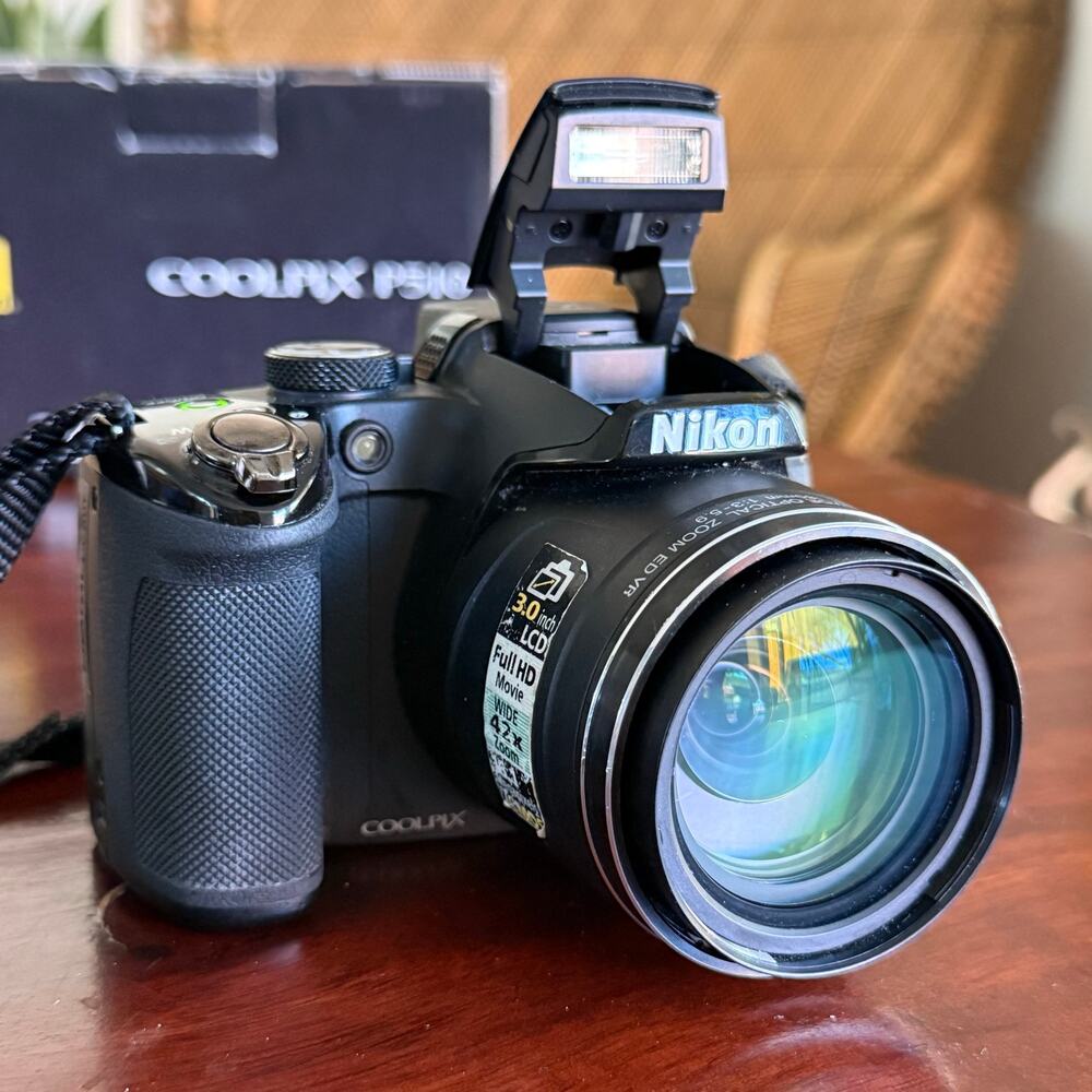 Nikon COOLPIX P510 Bridge Camera 42x Optical Zoom Full HD Built-in Flash Black - Picture 10 of 15